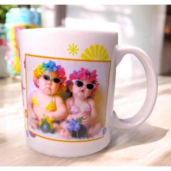 Leanin Tree Coffee Mug Cup Sisters Friends Quote NEW w/Box Ceramic Gift MGW57210 - Picture 1 of 13